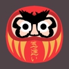Grumpy Daruma